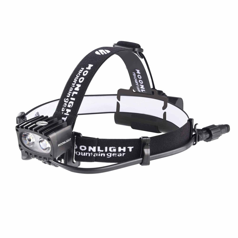 Bright As Day 1200 Moonlight headlamp NZ with head strap